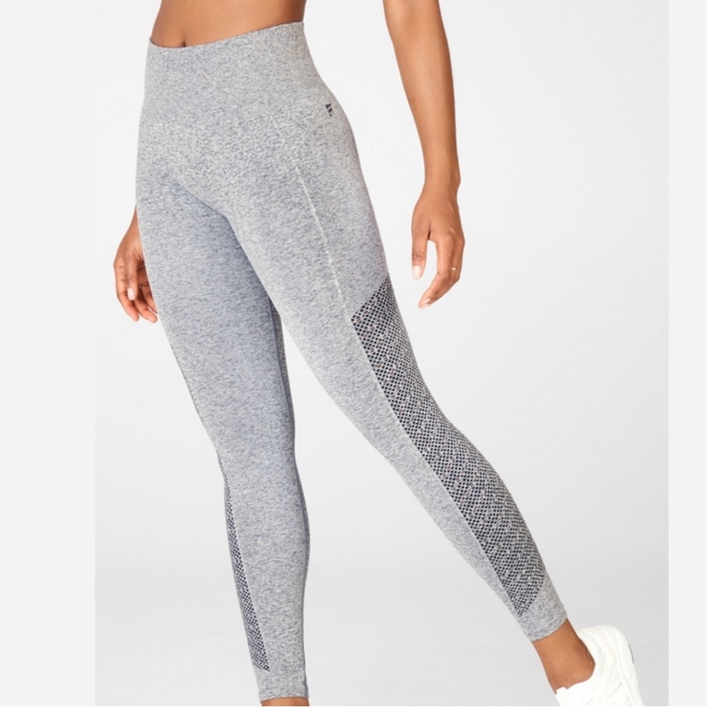 Fabletics Sync Perforated High-Waisted Seamless L… - image 1